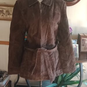 Genuine leather jacket.